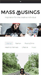Mobile Screenshot of massmusings.com